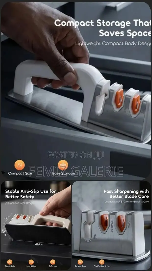 Oraimo SharpEdge Efficient Space-Saving Knife Sharpener · Photo 2