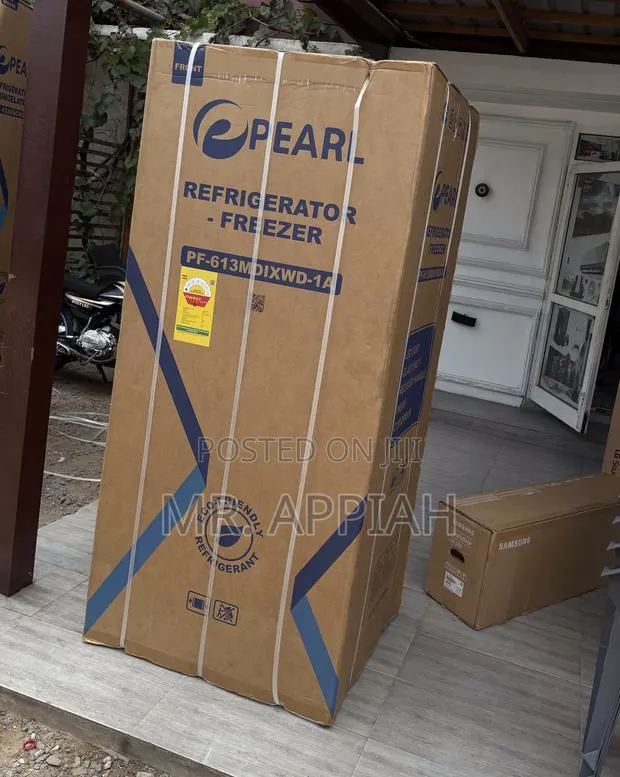 Super Affordable Pearl Side by Side Electric Refrigerator(Gray) · Photo 1