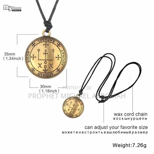 Archangel Raphael Seal Necklace · Photo 1