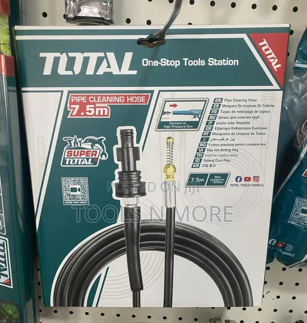 Total Pipe Cleaning Hose ( Use With Pressure Washer) · Photo 1