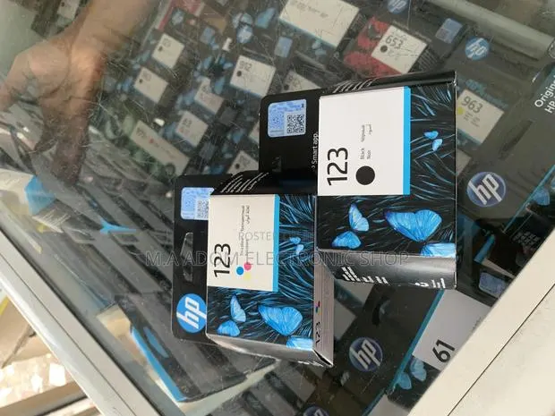 Hp Original Ink Cartridge 123 Both Color Black · Photo 1