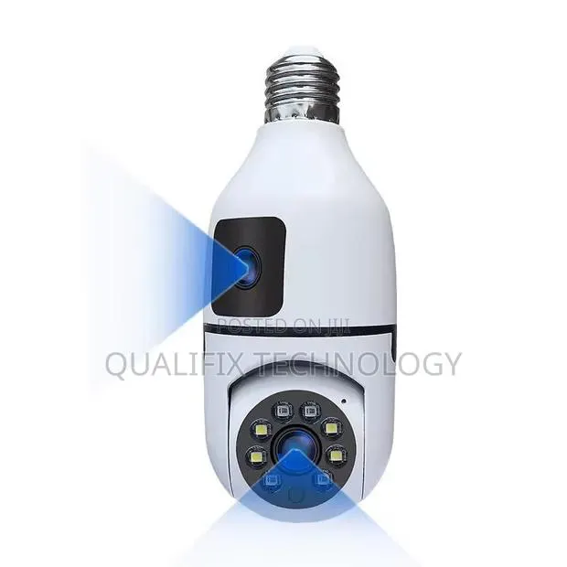 Smart Wifi Dual Lens Bulb Camera · Photo 1