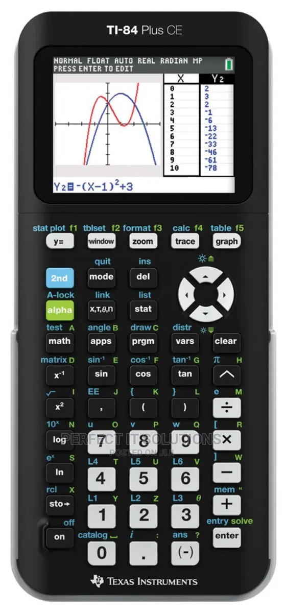 Texas Instruments TI 84 Plus CE Graphing Calculator · Photo 1