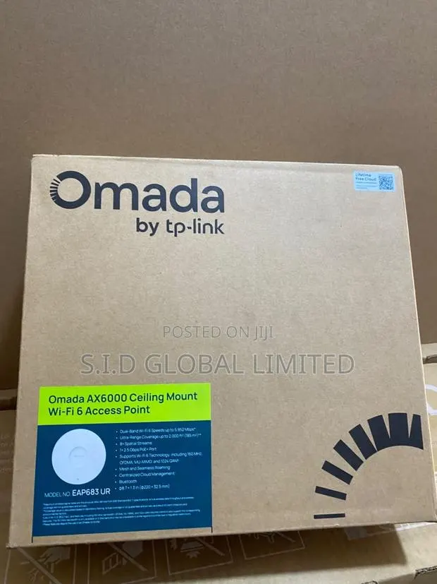 TP-Link Omada Ax6000 Ultra -Range Ceiling Access Point · Photo 1