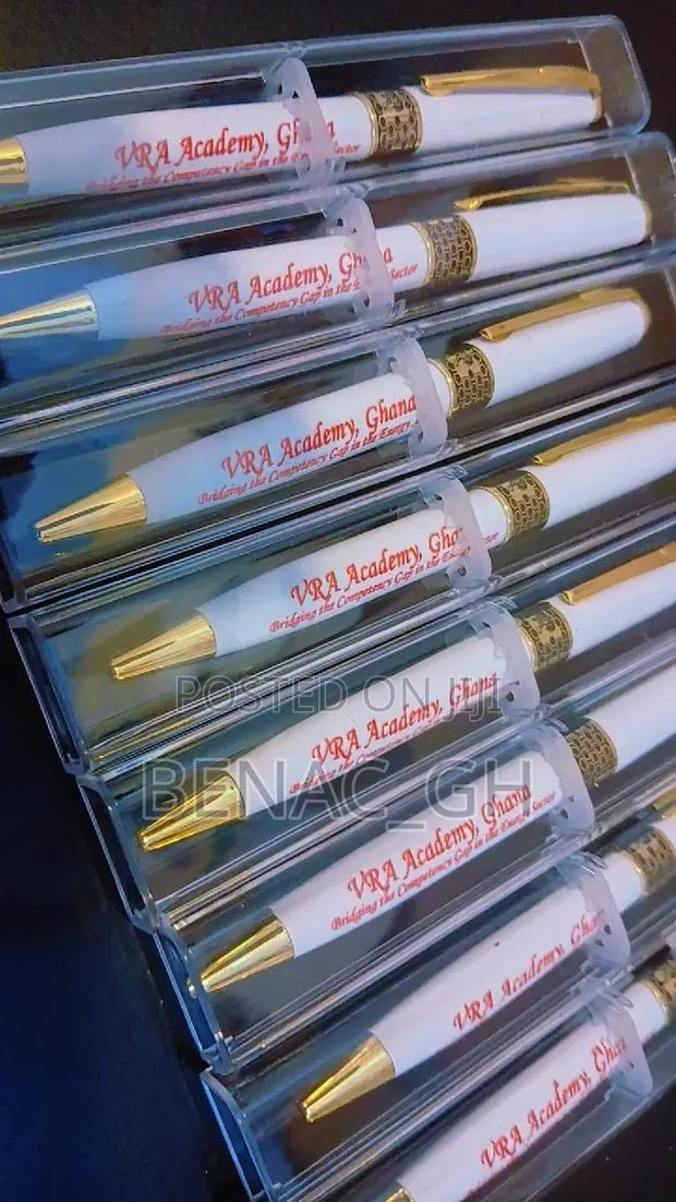 Custom Pens Printing Engraving in Ghana | Corporate Souvenirs Cased · Photo 1