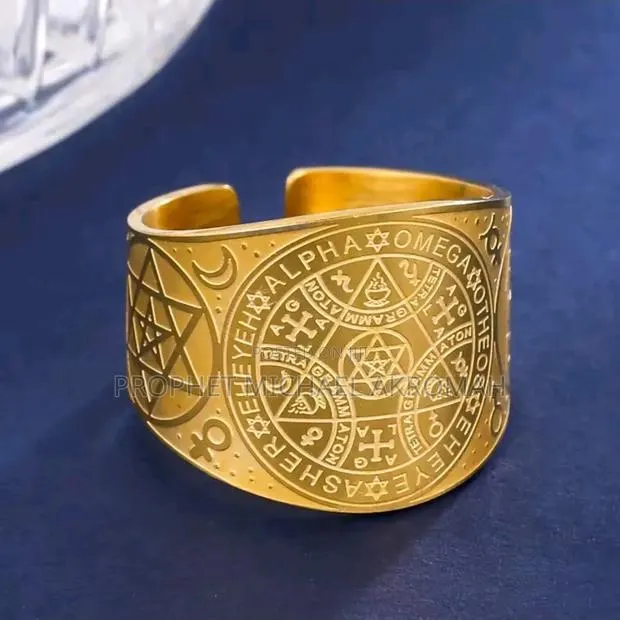 Enochian Metatron Magical Angelic Ring · Photo 1