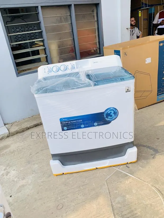 Text Us for Your Midea 18Kg Topload Twintub · Photo 1