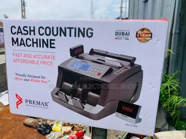 Secure Premax PM-CC90D Bill Counting Machine · Photo 1