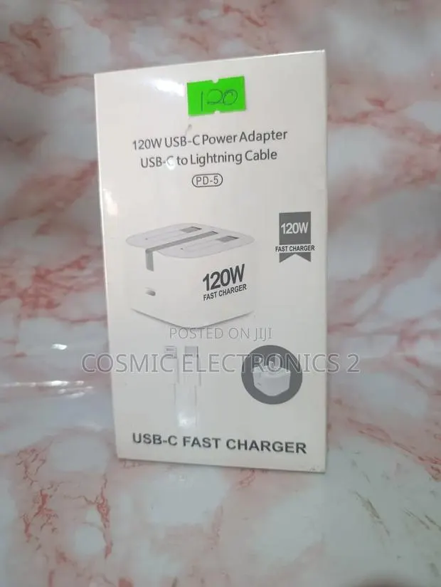 120 Usb -C Power Adapter Usb -C Lightning Cable · Photo 1