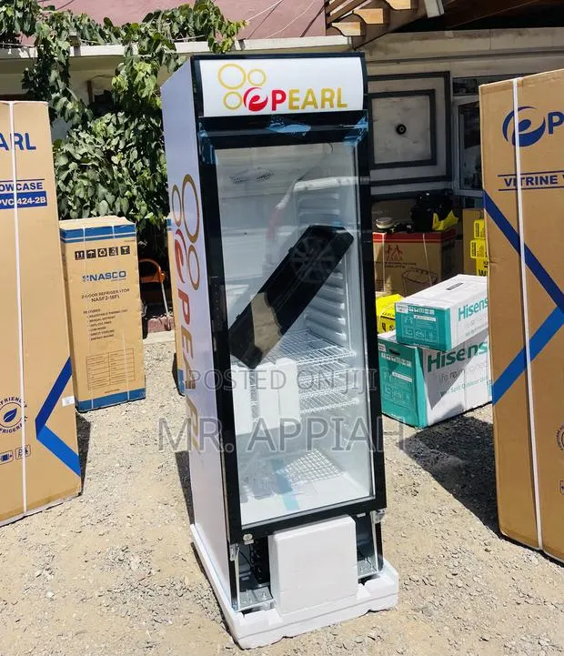 Pearl PVC 316 Single Door Electric Beverage Cooler(White). · Photo 1
