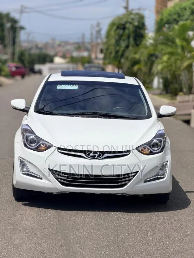 Hyundai Elantra 2016 White · Photo 1