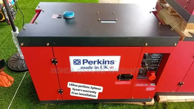 Powering a Cleaner Area Perkins Generator 18kva 3phase 18kva · Photo 1
