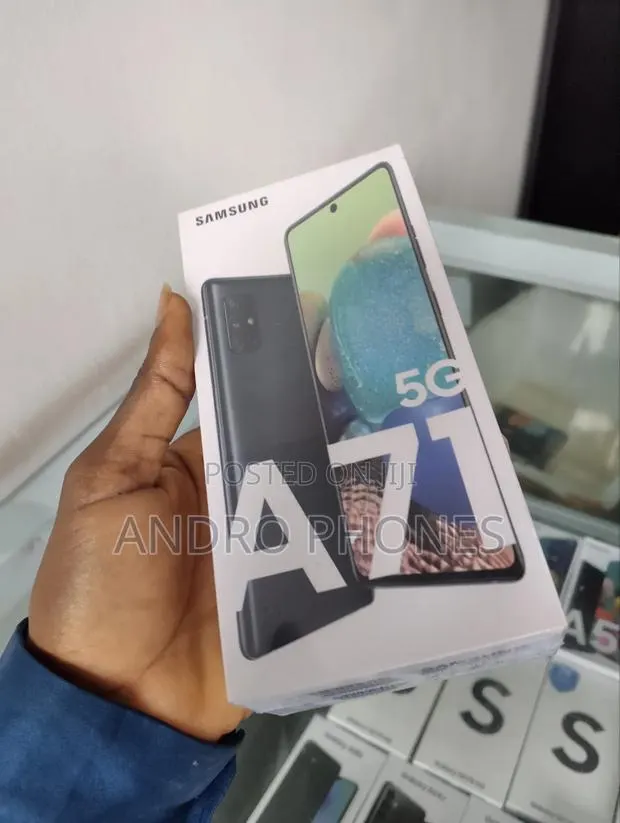 New Samsung Galaxy A71 5G 128 GB Black · Photo 1