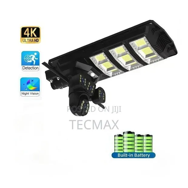 Streetlight Solar Security Camera · Photo 1