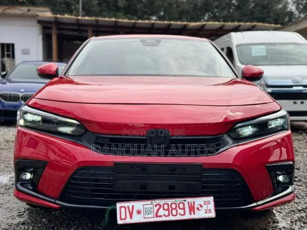 Honda Civic Touring CVT 2023 Red · Photo 1