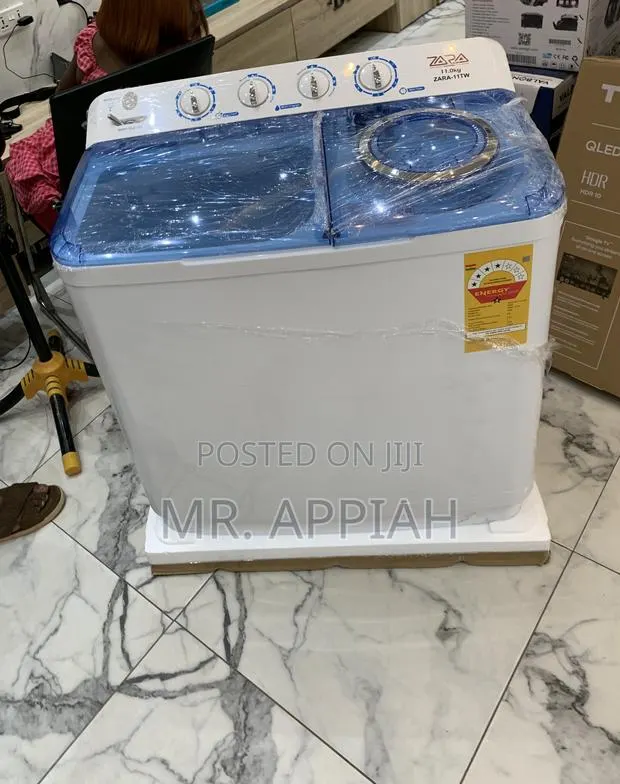 Check Out Durable Nasco 11kg Semi-Auto Washing Machine,Transparent Lid · Photo 1