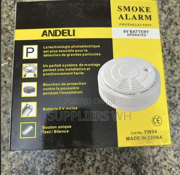 Smoke Alarm Photoelectric Detector Fire High Sensitivity · Photo 1