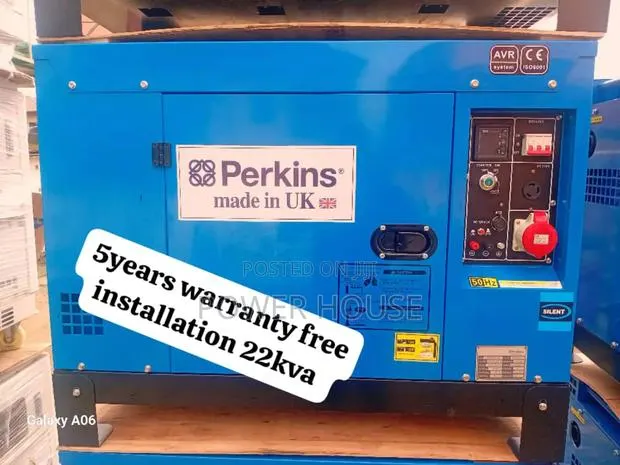 Aircool Alpha 22kva Perkins Diesel Generator 22kva · Photo 1