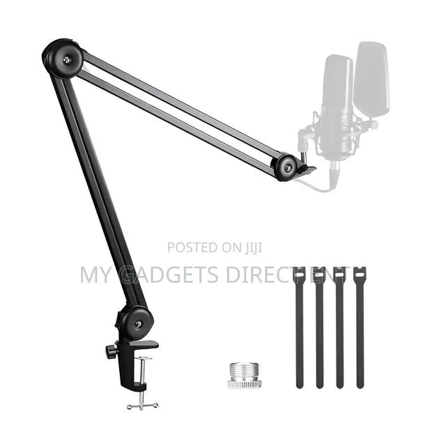 BOYA BY-BA20 Adjustable Microphone Boom Arm Stand – 2kg Load · Photo 1