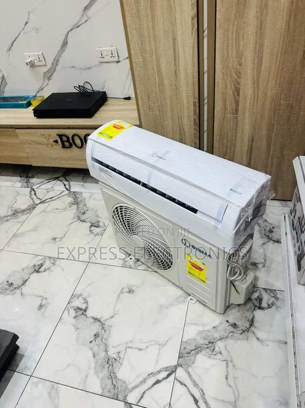 Zealous Sleek New White Air Conditioner Sigma 2.5hp Split R410 · Photo 1