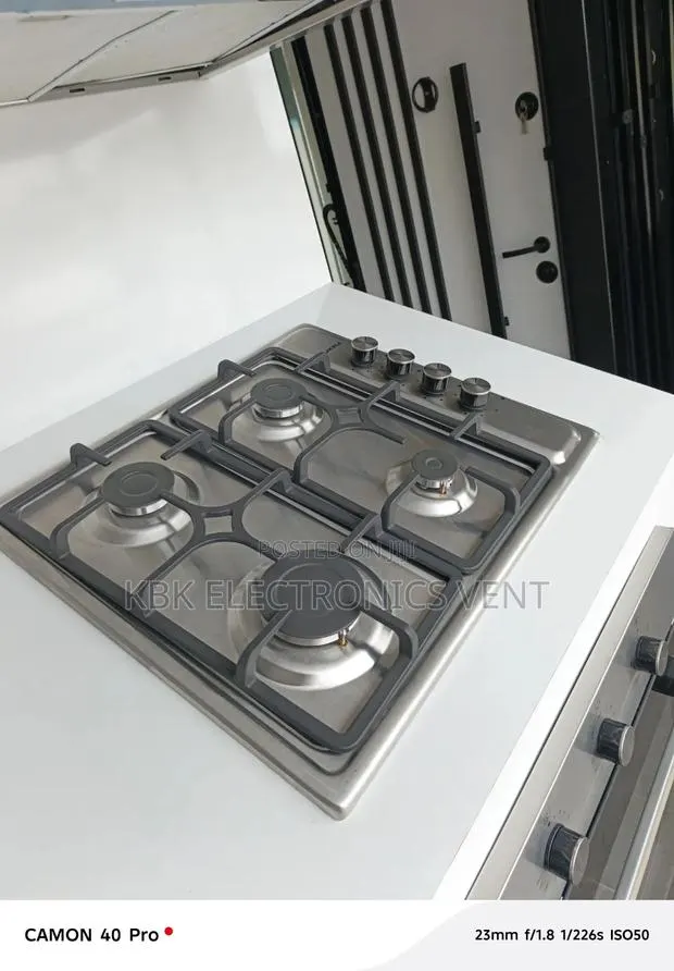 Luxell 60cm Stainless Gas Cooker Hob · Photo 1