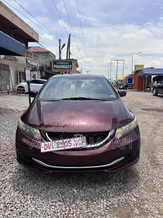 Honda Civic 2012 Red · Photo 1