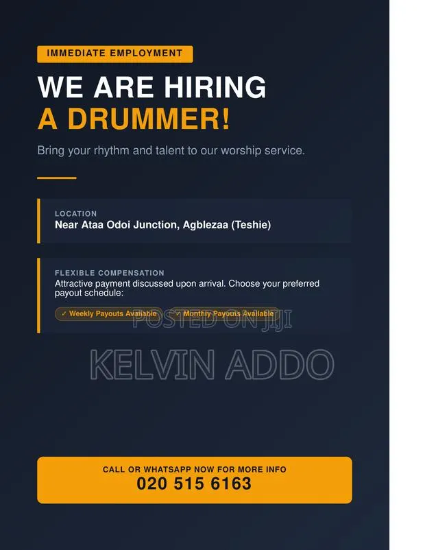 Drummer Needed · Photo 1