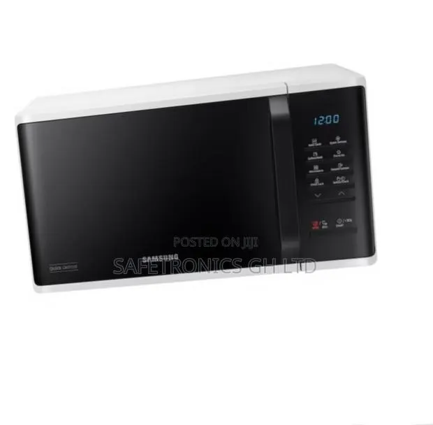 Accurate New Samsung 23l Ms23k3513aw/Sg Solo Microwave - White · Photo 1