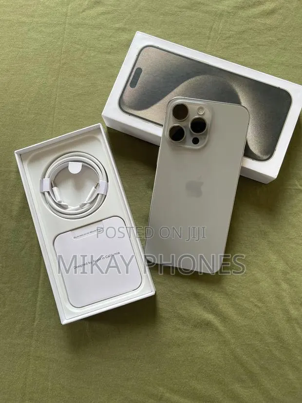 Apple iPhone 15 Pro Max 256 GB Silver · Photo 1