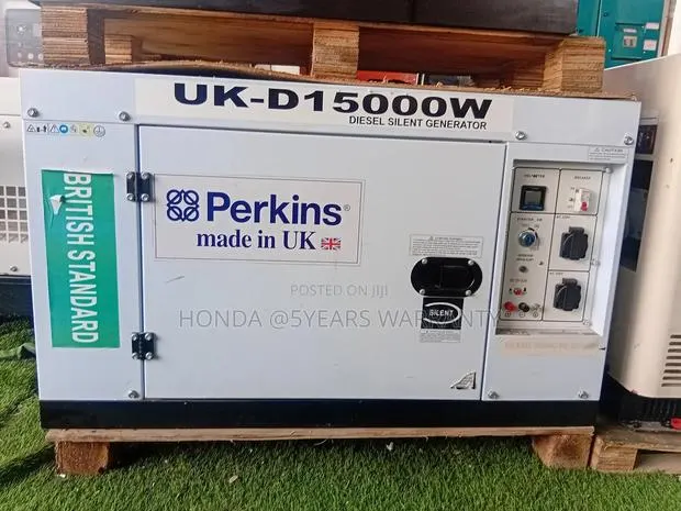 Heavy-Duty Perkin**S 15kva Silent Generator* · Photo 1