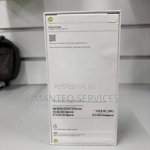 New Apple iPhone 17 Pro Max 512 GB Silver · Photo 1