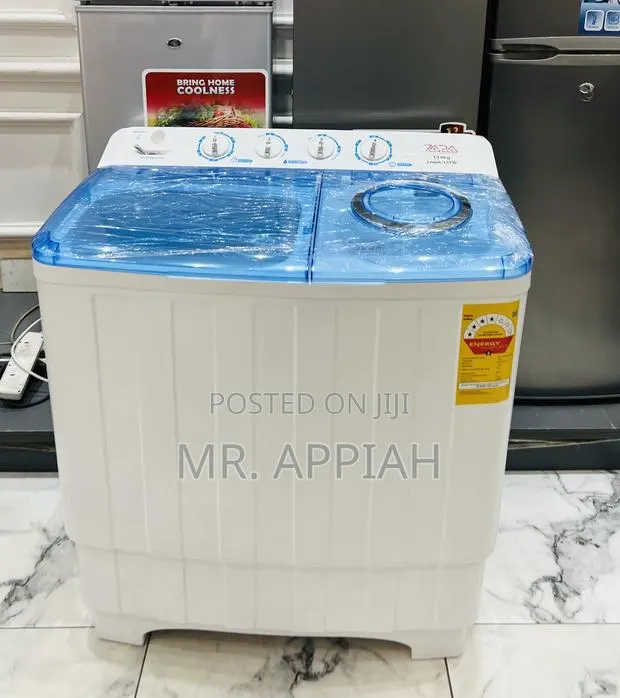 Classic Zara 11kg Twin Tub Electric Washing Machine(Transparent Lid). · Photo 1