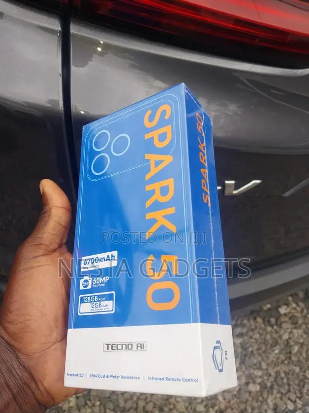 New Tecno Spark 50 128 GB Gray · Photo 1