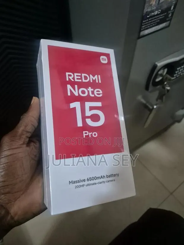 New Xiaomi Redmi Note 15 Pro 256 GB Black · Photo 1