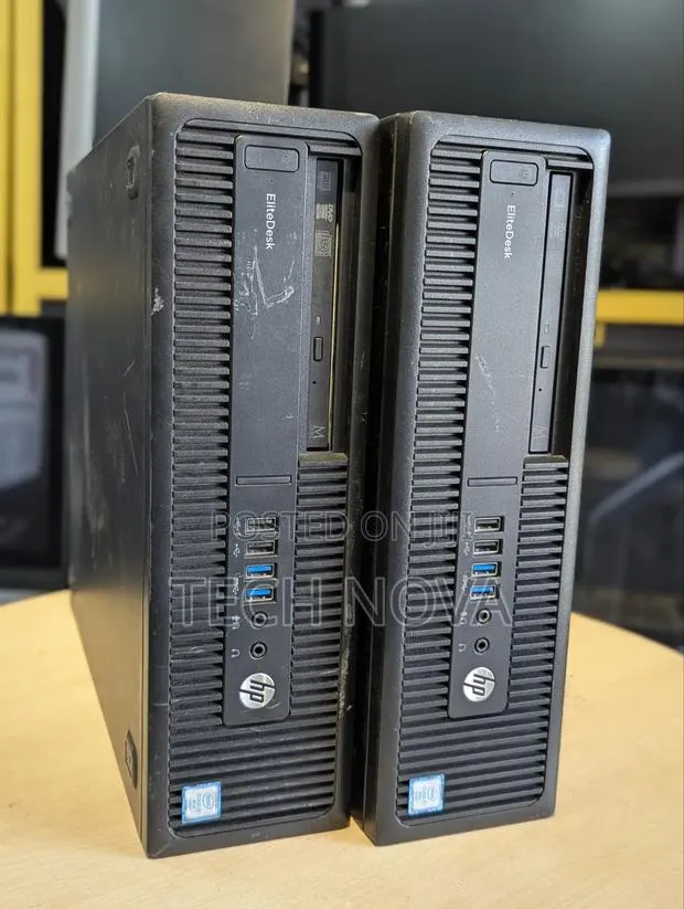 Desktop Computer HP EliteDesk 800 G3 8GB Intel Core i7 SSD 256GB · Photo 1