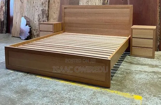 Quality Wooden Double Bed Frame · Photo 1