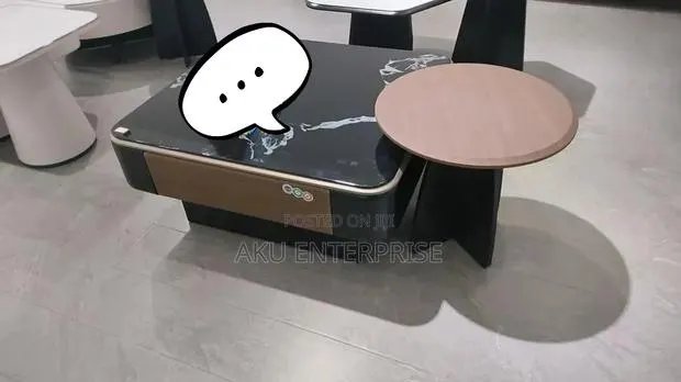 Marble Coffee, Centre Table With Drawer Storage · Photo 1