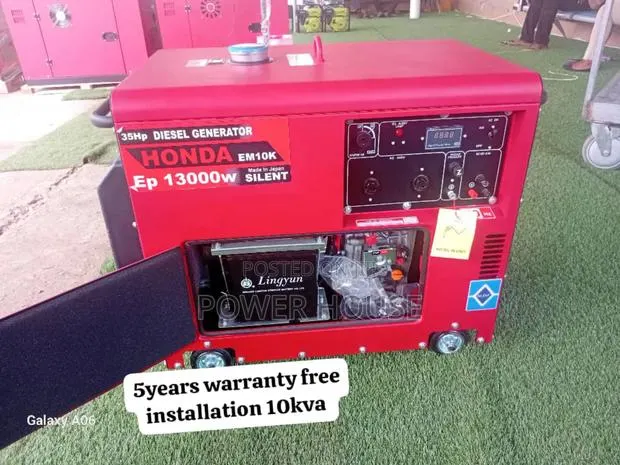 Omega System 10kva Honda Diesel Generator 13000watts · Photo 1