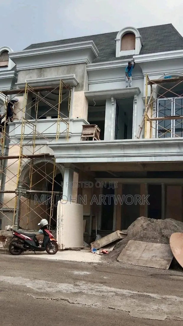 Parapet, Copping, Pillar and Window Design · Photo 1
