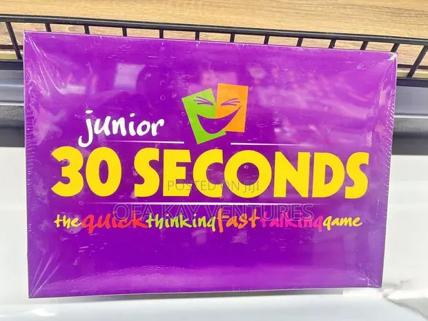 240 Cards Junior 30 Seconds Think and Talk Board Game · Photo 1