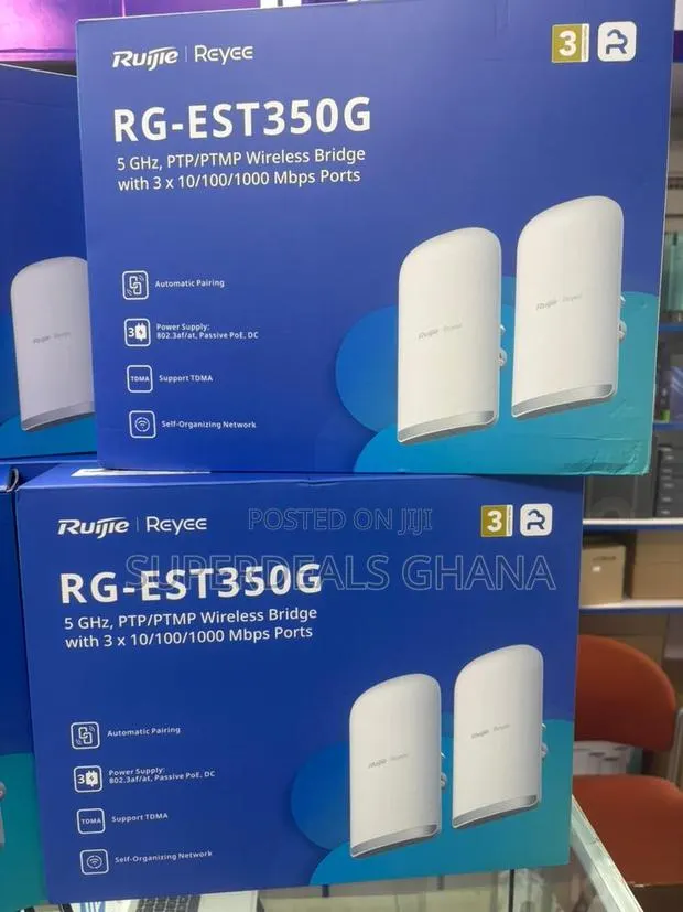 Rg-Est350g, 5 Km, Wireless Bridge - Ruijie Reyee · Photo 1