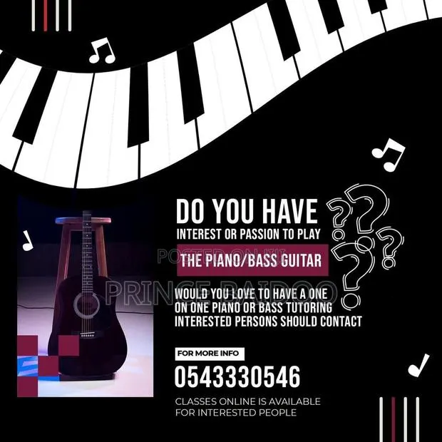 Bass Piano Instructor · Photo 1