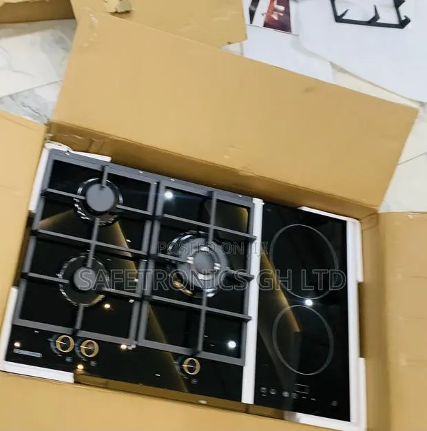 Choose Original Kenwood ~~ 2 Electric 3 Gas Hob (Black) · Photo 1