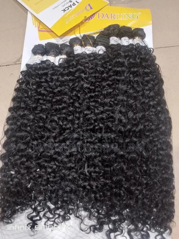 9 in 1 Pack (Darling) Wet Curls Hair Extension · Photo 1