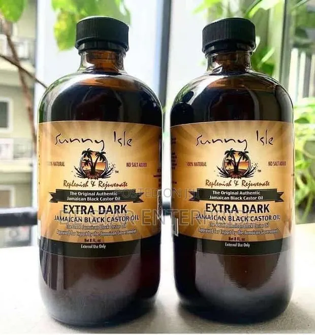 Sunny Isle Extra Dark Jamaican Black Castor Oil, 8 Fl. Oz. · Photo 1