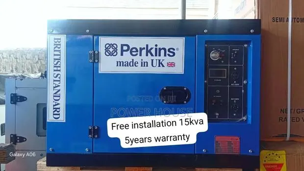 Perkins 15kva High Performance Silent Generator 15kva · Photo 1