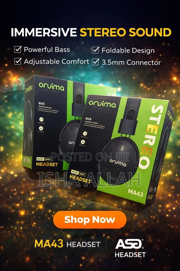 Orima Soundmax Stereo Headset · Photo 1