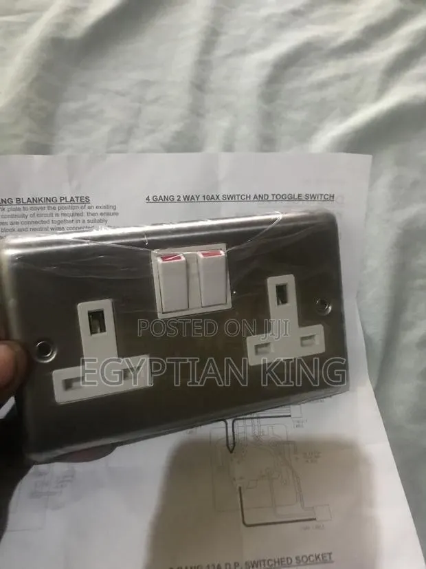 Switch 13amp 2 Gang · Photo 1