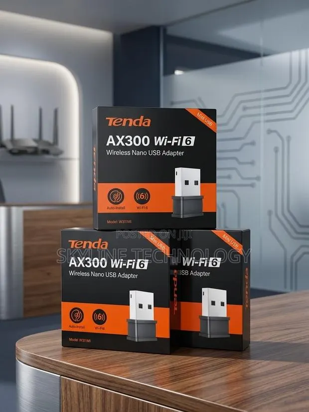 Wireless Tenda USB Adapter for PCs and Laptops · Photo 1