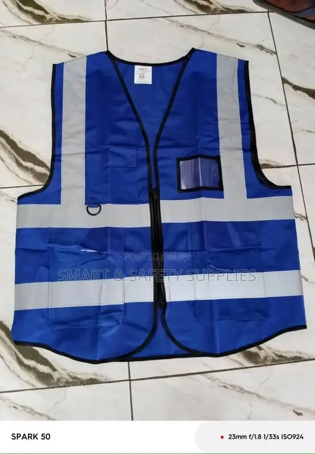 Blue Safety Vests (Reflective) · Photo 1